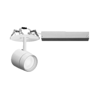 EXPO ADJUST LED - Einbau, 30W, (H/B/T) 225/213/95, IP20, 2400 Lumen, 22° - 55°, 940/4000K, Polycarbonat, Transparent