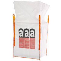 Big Bag Asbest TECTOR®, 4 Hebeschlaufen, 90x90x110cm