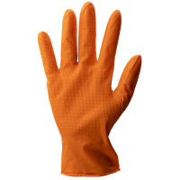 STRONGHAND® Nitrilhandschuh *GRIP ORANGE*, 0,15mm...