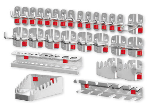 Bedrunka+Hirth, Hakensortiment 28-teilig, passend zur Lochwand, 03.87.39528A