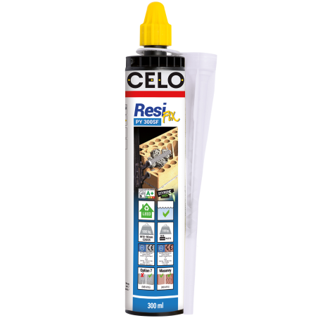 CELO Injektionsmörtel ResiFIX PYSF, Polyester, Option 7, ETA Zulassung