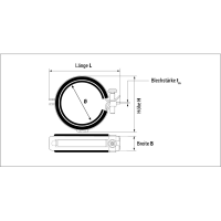 CELO Schnellverschluss-Rohrschelle RIF - EPDM, M8/M10,...