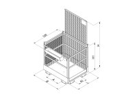 Eichinger® Arbeitsbühne PREMIUM 1073.08, 2...