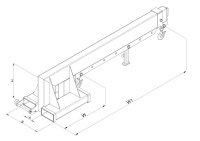 Eichinger® Kragarm 2081 teleskopierbar