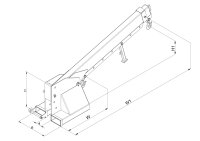 Eichinger® Kragarm 2082 teleskopierbar und...