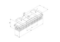 Eichinger® Kehrbesen 2077 für Stapler und Radlader