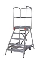 Euroline Mobile Podesttreppe 51503 einseitig begehbar mit...