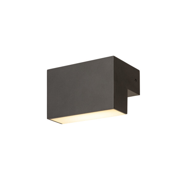 SLV L-LINE OUT, Outdoor LED Wandaufbauleuchte anthrazit CCT switch 3000/4000K