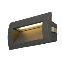 SLV DOWNUNDER OUT, LED Outdoor Wandeinbauleuchte