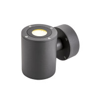 SLV SITRA UP/DOWN, LED Outdoor Wandaufbauleuchte, anthrazit, IP44, 3000K